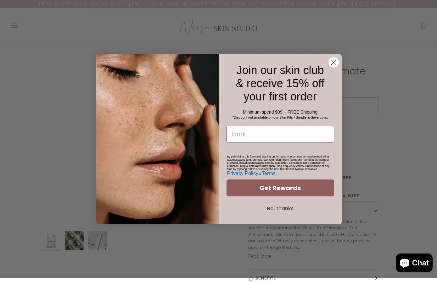 desktop console Advanced Nutrition Programme Skin Ultimate 140 capsules Noosa Skin Studio